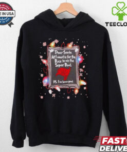 Dear Santa Tampa Bay Buccaneers Christmas Lights shirt