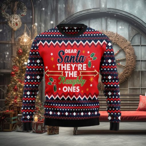 Dear Santa Ugly Christmas Sweater Style Gift For Men And Women