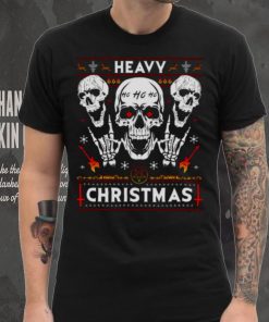 Death Black Metal Rocker Horns Christmas shirt