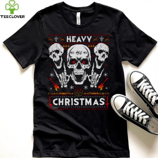 Death Black Metal Rocker Horns Christmas shirt