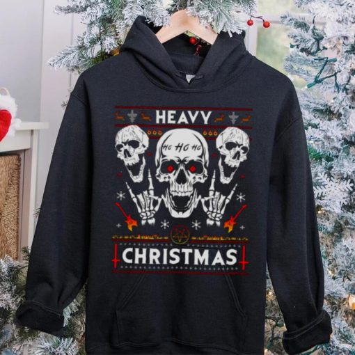 Death Black Metal Rocker Horns Christmas shirt