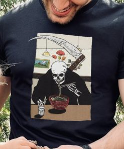 Death Eating Ramen T Shirt By Carla Beltra