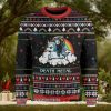 Die Hard 3d Print Ugly Christmas Wool Knitted Sweater