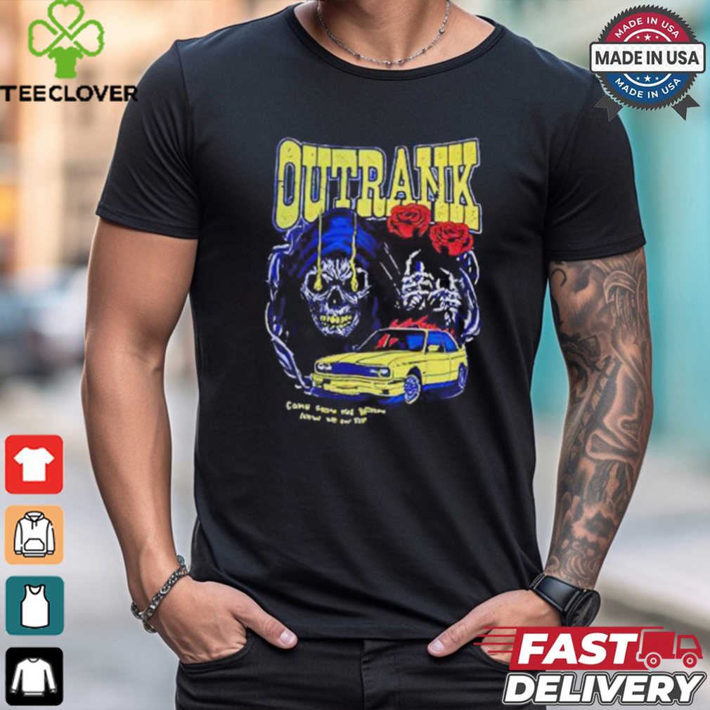 Death Roses Car Outrank 2024 Vintage Shirt Death Roses Car Outrank 2024 Vintage Shirt