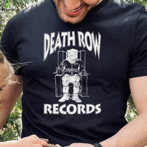 Death Row Records White Logo Long Sleeve T Shirt