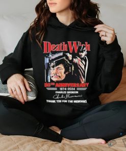 Death Wish 50th Anniversary 1974 2024 Charles Bronson Thank You For The Memories T Shirt