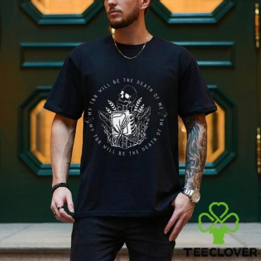 Death by TBR tshirt  Halloween Collection