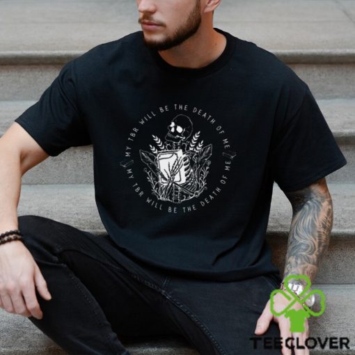 Death by TBR tshirt  Halloween Collection