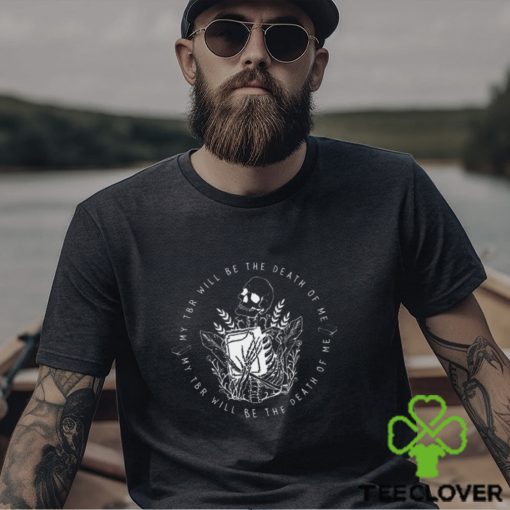 Death by TBR tshirt  Halloween Collection