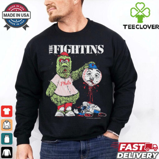 Decapitated The Fightins Philadelphia Phillies Vs New York Mets t hoodie, sweater, longsleeve, shirt v-neck, t-shirt