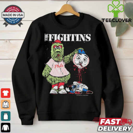 Decapitated The Fightins Philadelphia Phillies Vs New York Mets t hoodie, sweater, longsleeve, shirt v-neck, t-shirt