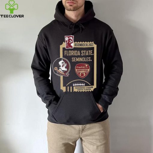 December 30,2023 Florida State Seminoles Capital One Orange Bowl Shirt