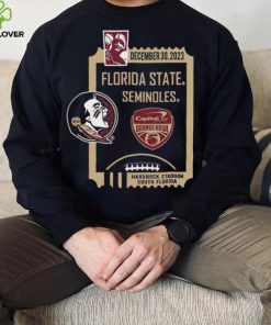 December 30,2023 Florida State Seminoles Capital One Orange Bowl Shirt