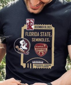 December 30,2023 Florida State Seminoles Capital One Orange Bowl Shirt