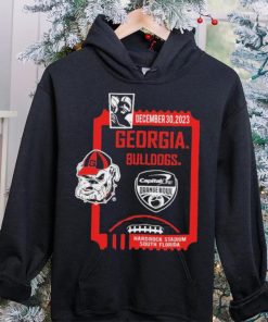 December 30,2023 Georgia Bulldogs Capital One Orange Bowl Shirt