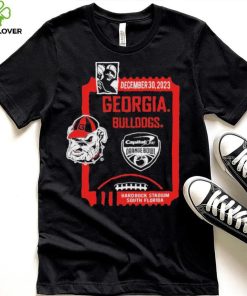 December 30,2023 Georgia Bulldogs Capital One Orange Bowl Shirt