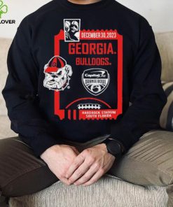 December 30,2023 Georgia Bulldogs Capital One Orange Bowl Shirt