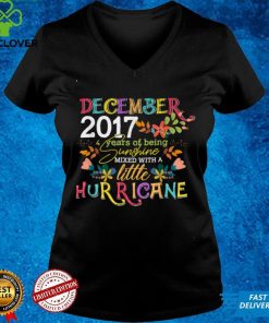 December Girls 2017 Funny 4th Birthday 4 Years Old Bday T Shirt