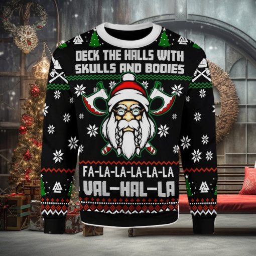 Deck The Halls Ugly Christmas Sweater Xmas Gift Men And Women Christmas Sweater