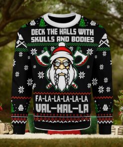 Deck The Halls Ugly Christmas Sweater Xmas Gift Men And Women Christmas Sweater