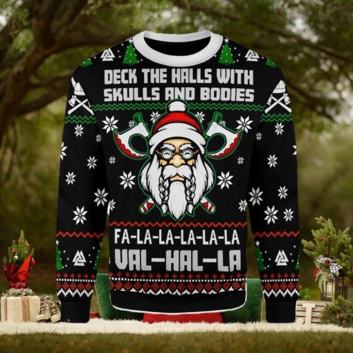 Deck The Halls Ugly Christmas Sweater Xmas Gift Men And Women Christmas Sweater