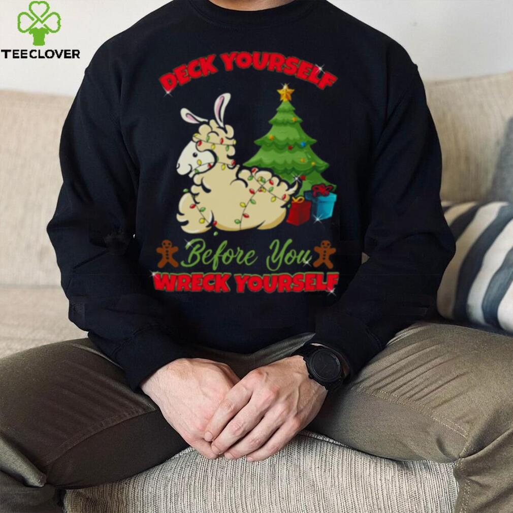 Deck Yourself Llama Christmas shirt Deck Yourself Llama Christmas shirt