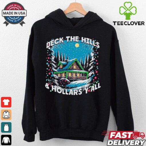 Deck the Hills and Hollars Y’all Kentucky Christmas Shirt