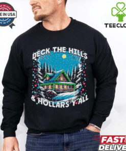 Deck the Hills and Hollars Y’all Kentucky Christmas Shirt