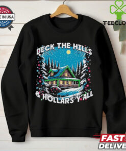 Deck the Hills and Hollars Y’all Kentucky Christmas Shirt