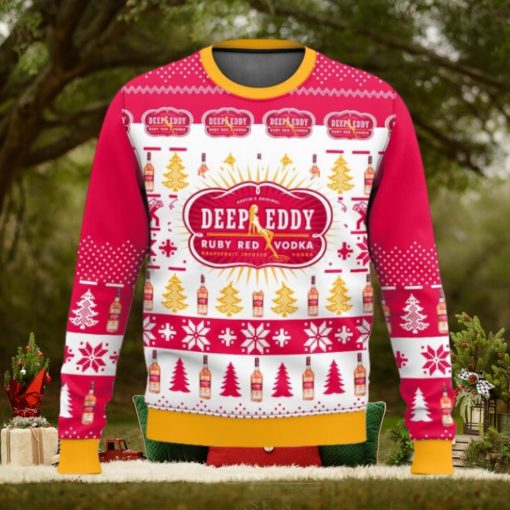 Deep Eddy Ruby Red Vodka Ugly Sweater