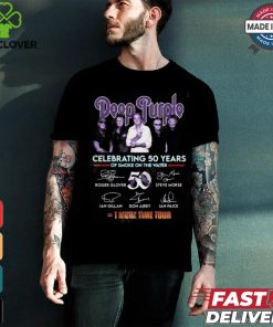 Deep Purple Celebrating 50 Years Of Smoke On The Water One More Time Tour T Shirt