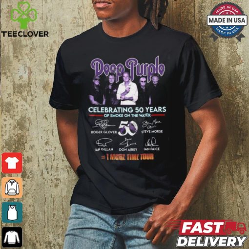 Deep Purple Celebrating 50 Years Of Smoke On The Water One More Time Tour T Shirt