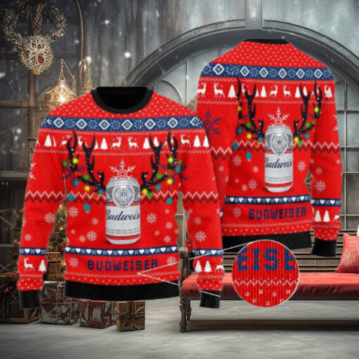 Deer Budweiser Ugly Sweater
