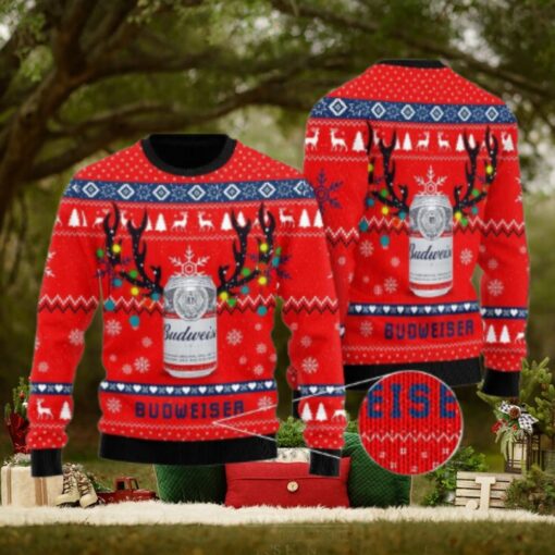 Deer Budweiser Ugly Sweater