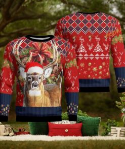 Deer Hunting 3D Ugly Sweater All Over Print, Xmas Gift