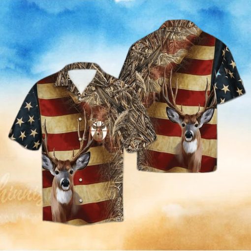 Deer Hunting Hawaiian Shirt