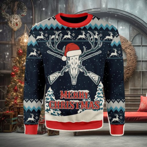 Deer Hunting Ugly Christmas Sweater Xmas Gift Men And Women Christmas Sweater