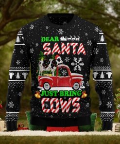 Deer Santa Christmas Unisex Ugly Sweater