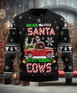Deer Santa Christmas Unisex Ugly Sweater