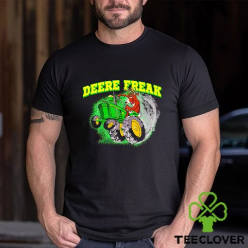 Deer riding tractor Deere freak hoodie, sweater, longsleeve, shirt v-neck, t-shirt