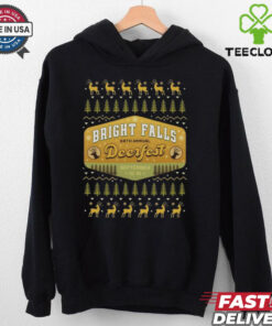 Deerfest Bright Falls Ugly Christmas Shirt