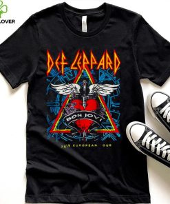 Def Leppard Bon Jovi European Tour 2019 Shirt