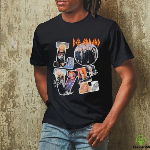 Def Leppard I Love Rock Music True Fan T Shirt