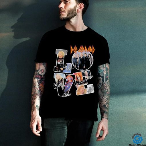 Def Leppard I Love Rock Music True Fan T Shirt