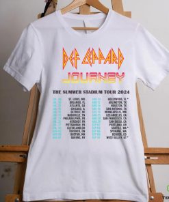 Def Leppard Summer Stadium Tour 2024 Timeline shirt