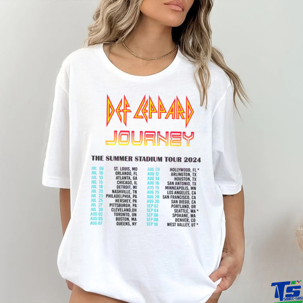 Def Leppard Summer Stadium Tour 2024 Timeline shirt Def Leppard Summer Stadium Tour 2024 Timeline shirt