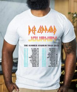 Def Leppard Summer Stadium Tour 2024 Timeline shirt