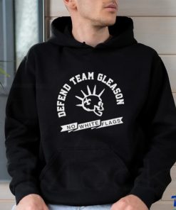 Defend Team Gleason No White Flags T Shirt