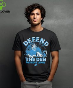 Defend The Den Detroit Lions ’47 Regional Franklin Logo Shirt