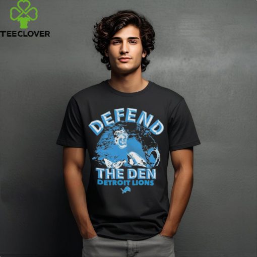 Defend The Den Detroit Lions ’47 Regional Franklin Logo Shirt